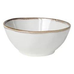 Xenos Schaal Toscane - wit - ø17 cm- Schalen|Kommen