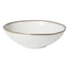 Xenos Schaal Toscane - wit - ø24 cm- Schalen|Kommen