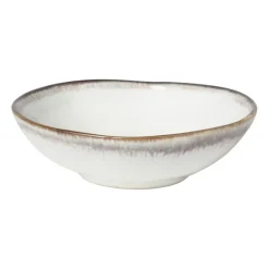 Xenos Schaal Toscane - wit - ø11x3.5 cm- Schalen|Kommen