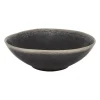 Xenos Schaal Toscane - zwart - ø24 cm- Schalen