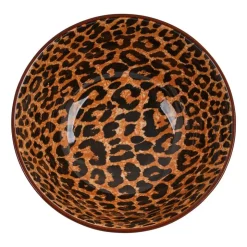 Xenos Schaal zoe - panter- ø11.5x6 cm- Schalen|Kommen