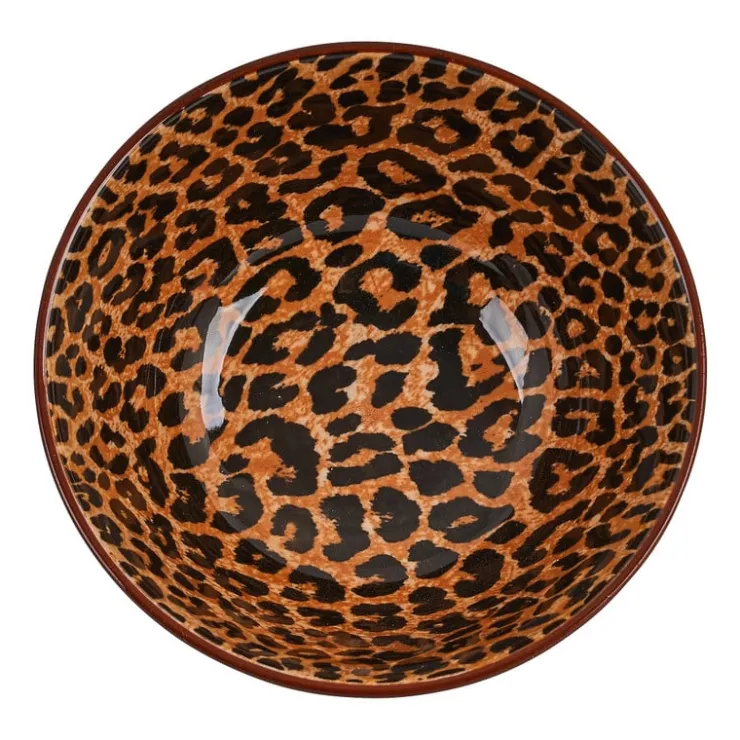 Xenos Schaal zoe - panter- ø11.5x6 cm- Schalen|Kommen
