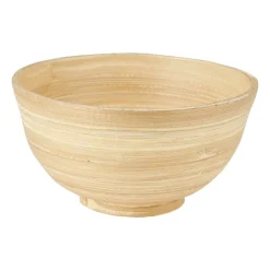 Xenos Schaaltje bamboe - ⌀15 cm- Buitenservies|Schalen