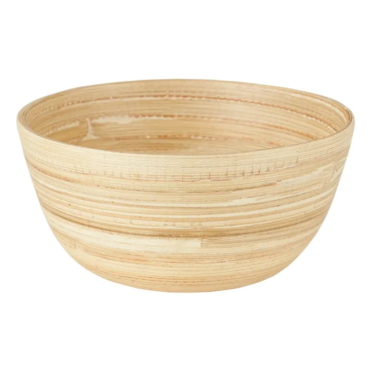 Xenos Schaaltje bamboe - ⌀12 cm- Buitenservies|Schalen