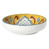 Xenos Schaaltje Carlos klein - geel/blauw - ø8.7x2.4 cm- Tapasservies|Schalen