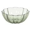 Xenos Schaaltje clover klein - groen - ø13x5.5 cm- Schalen|Kerstservies