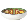 Xenos Schaaltje Diaz klein - geel/groen - ø8.7x2.4 cm- Tapasservies|Schalen