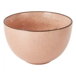 Xenos Schaaltje Emma - terra roze - ⌀12x7.5 cm- Schalen