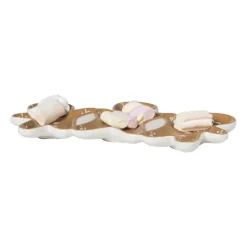 Xenos Schaaltje gingerbread - bruin - 14.9x25.8 cm- Schalen