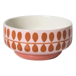 Xenos Schaaltje jolie - roze - ø12x5.8 cm- Schalen|Kerstservies