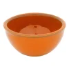 Xenos Schaaltje Selena - oranje - 8 cm- Schalen|Kommen