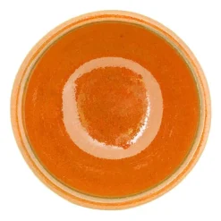 Xenos Schaaltje Selena - oranje - 8 cm- Schalen|Kommen