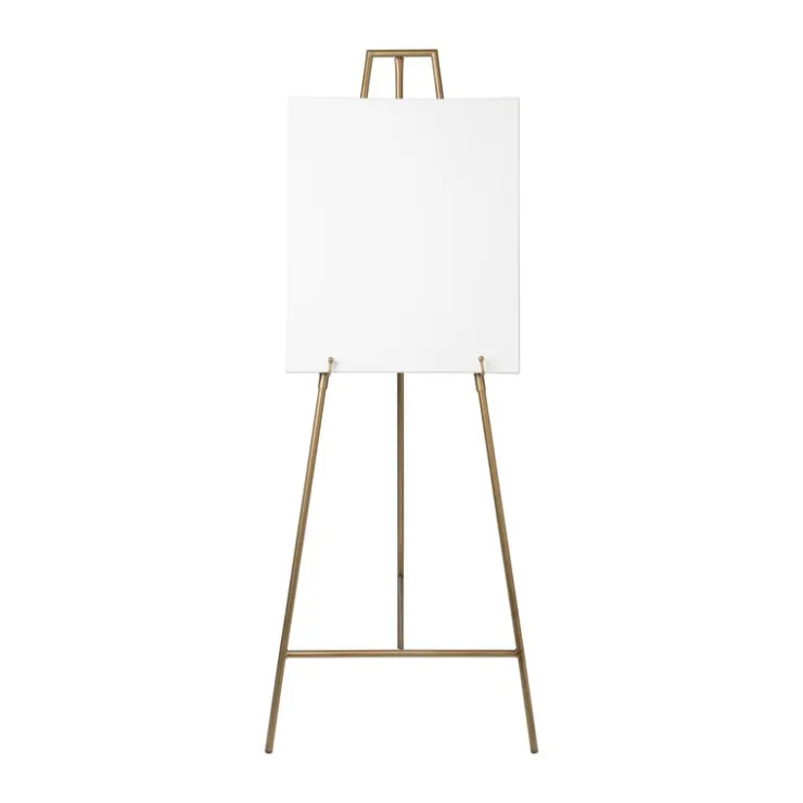 Xenos Schildersezel voor welkomstbord - goud - 146.7 cm- Schildersezels|Bruiloft