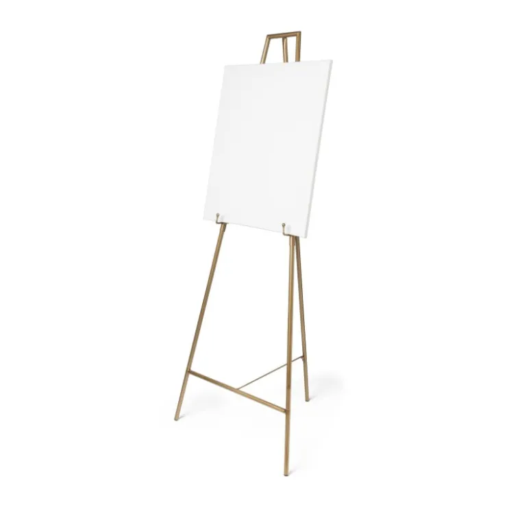 Xenos Schildersezel voor welkomstbord - goud - 146.7 cm- Schildersezels|Bruiloft