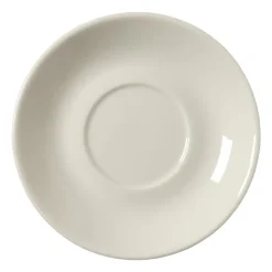 Xenos Schotel espressokopje - porselein - ø11.5x1.7 cm- Thee Accessoires
