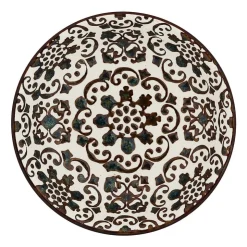 Xenos Schoteltje medina - diverse kleuren - ø9.5 cm- Thee Accessoires|Schalen