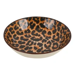 Xenos Schoteltje zoe - panter - ø9.5 cm- Thee Accessoires