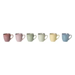 Xenos Senseo mok - donkerroze - 180 ml- Mokken