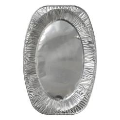 Xenos Serveerschaal - aluminium - 2.9x42.6x28.6 cm - set van 2- Wegwerpservies