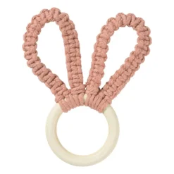 Xenos Servetring konijn - diverse kleuren - ø6.5x15 cm- Servetten|Servetringen