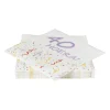 Xenos Servetten 40 jaar - 20 stuks- Papieren Servetten|Verjaardagen