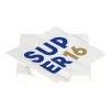 Xenos Servetten 16 jaar - blauw - set van 20- Papieren Servetten|Verjaardagen