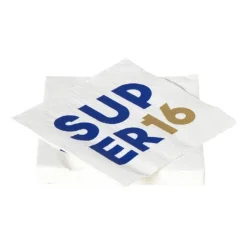 Xenos Servetten 16 jaar - blauw - set van 20- Papieren Servetten|Verjaardagen