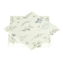 Xenos Servetten botanisch - 33x33 cm - set van 20- Papieren Servetten|Servetten