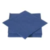 Xenos Servetten donkerblauw - 33x33 cm - set van 20- Papieren Servetten|Servetten