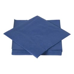 Xenos Servetten donkerblauw - 33x33 cm - set van 20- Papieren Servetten|Servetten