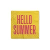 Xenos Servetten hello summer - multikleur - set van 20- Papieren Servetten