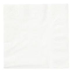 Xenos Servetten wit - 33x33 cm - set van 20- Papieren Servetten|Servetten