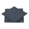 Xenos Servetten zwart - 24x24 cm - set van 20- Papieren Servetten|Servetten
