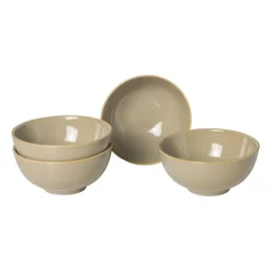 Xenos Serviesset - beige - 16-delig - 4 persoons - reactive glaze- Serviessets