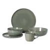 Xenos Serviesset 20-delig - groen - 4 persoons- Serviessets|Kerstservies