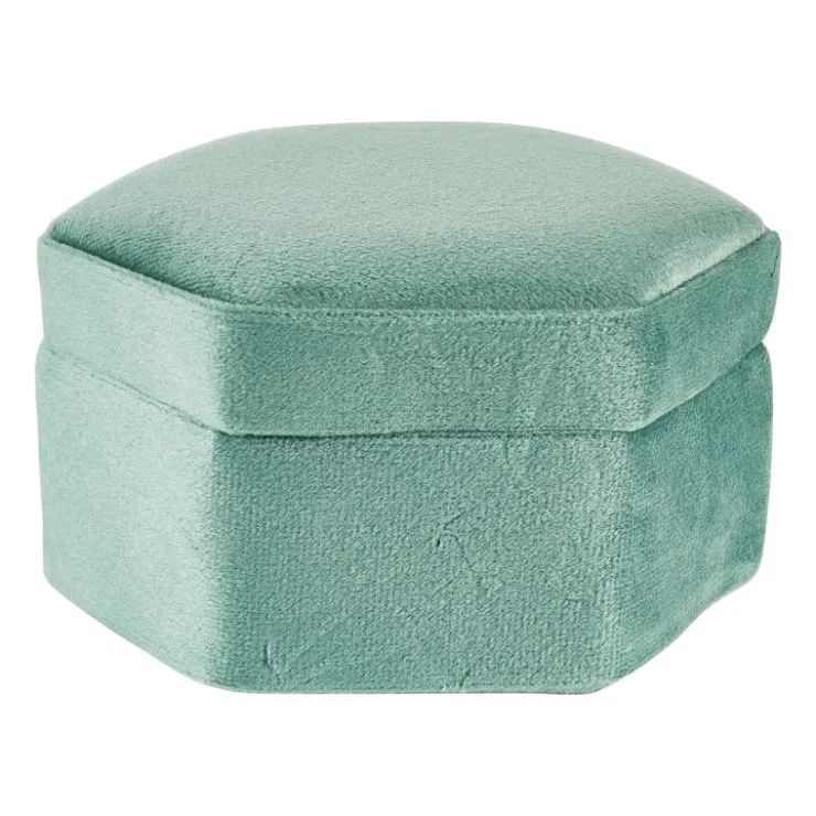 Xenos Sieradendoos hexagon/rond - 10x9.5x5.5 cm- Sieraden Opbergen