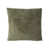 Xenos Sierkussen blokje - groen - 45x45 cm- Kussens