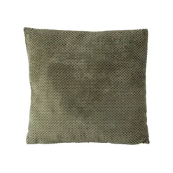 Xenos Sierkussen blokje - groen - 45x45 cm- Kussens