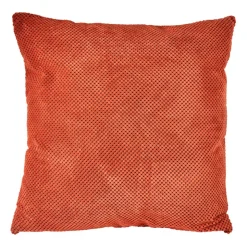 Xenos Sierkussen blokje - terra - 60x60 cm- Kussens