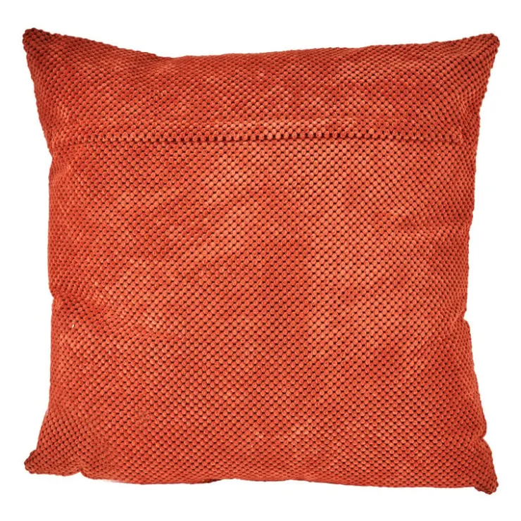 Xenos Sierkussen blokje - terra - 60x60 cm- Kussens