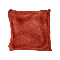 Xenos Sierkussen blokje - terra - 45x45 cm- Kussens