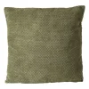 Xenos Sierkussen blokje groen - 60x60 cm- Kussens