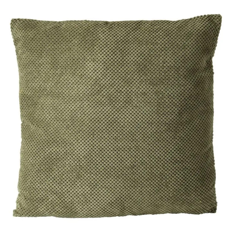 Xenos Sierkussen blokje groen - 60x60 cm- Kussens