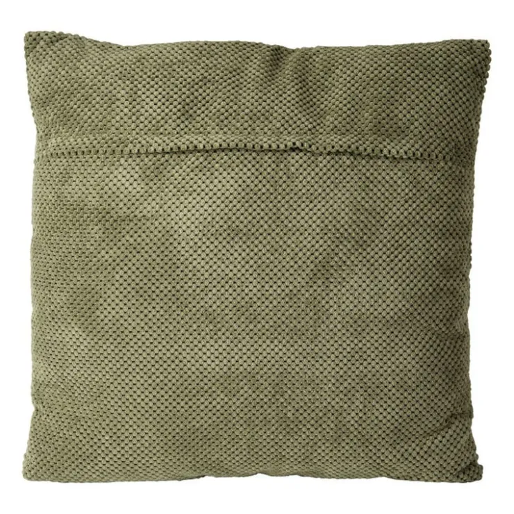 Xenos Sierkussen blokje groen - 60x60 cm- Kussens