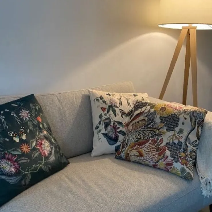 Xenos Sierkussen jungle jacquard - 45x45 cm- Kussens