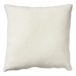 Xenos Sierkussen teddy - beige - 45x45 cm- Kussens