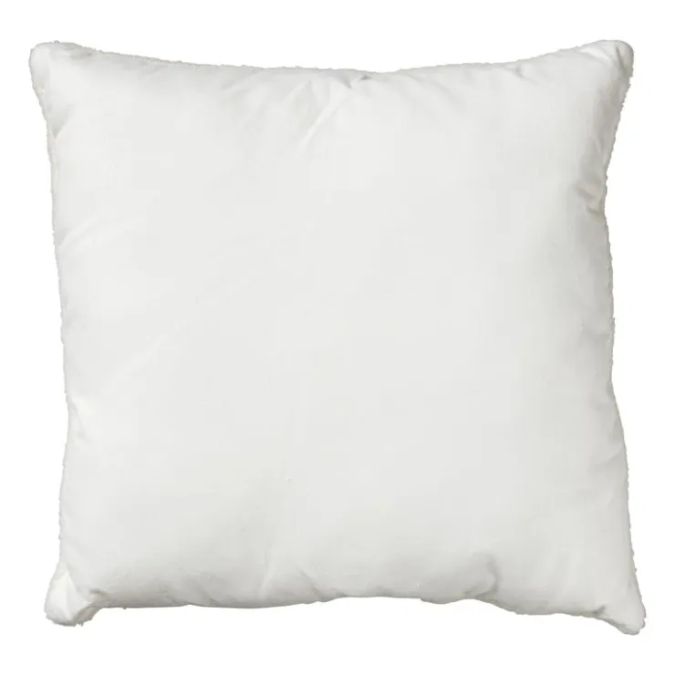 Xenos Sierkussen teddy - beige - 45x45 cm- Kussens