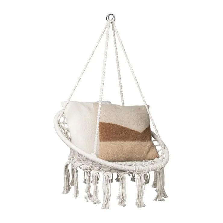 Xenos Sierkussen teddy - beige - 45x45 cm- Kussens