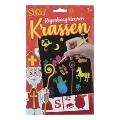 Xenos Sint kleurboek regenboog- Kleurboeken