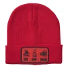 Xenos Ski muts - rood- Winterartikelen